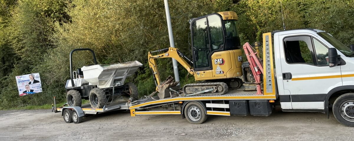 tanie usługi minikoparką