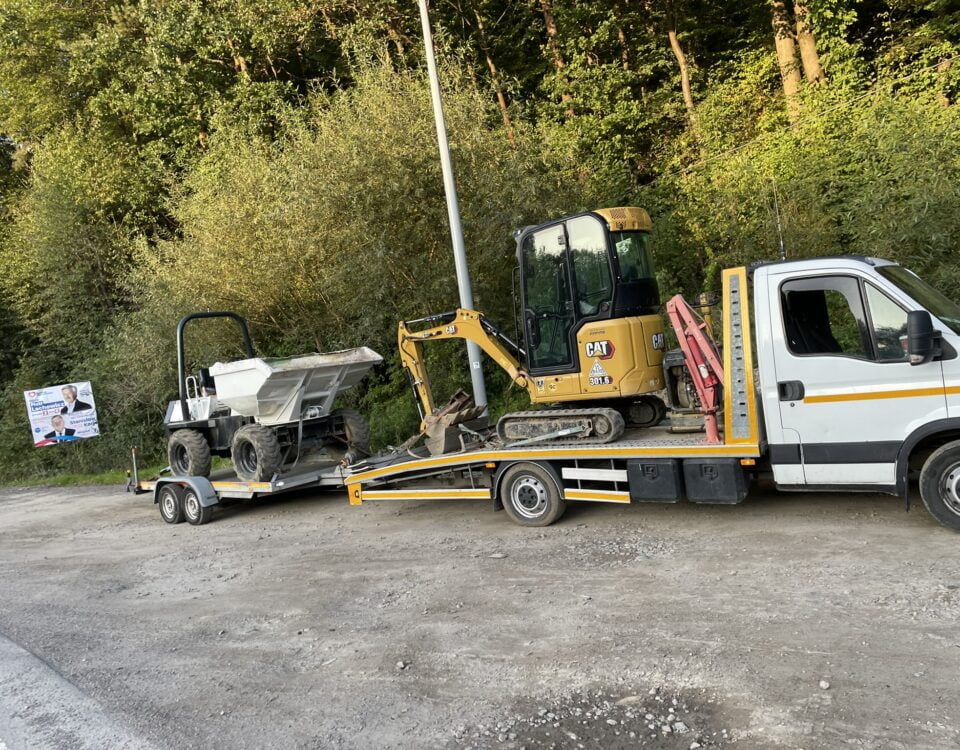 tanie usługi minikoparką