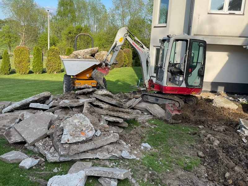 usługi minikoparką Małopolska – Rentbud
